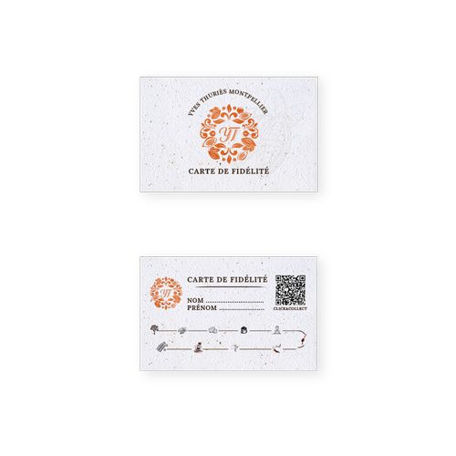 Carte de visite à planter Premium - 2