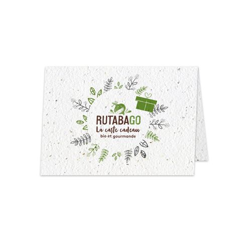 Carte 2 volets à planter 250g Premium - 2