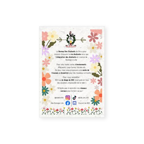 Flyers à planter - 6