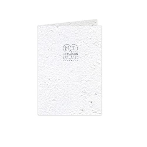 Carte 2 volets à planter 250g - 1