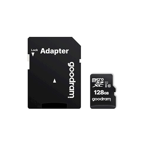 CARTE MEMOIRE MICRO SDHC CLASS 10 100 Mb/s - 128GB - GOODRAM - 1