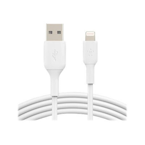 CABLE CHARGE USB VERS LIGHTNING MFI 1M BLANC - BELKIN - 2