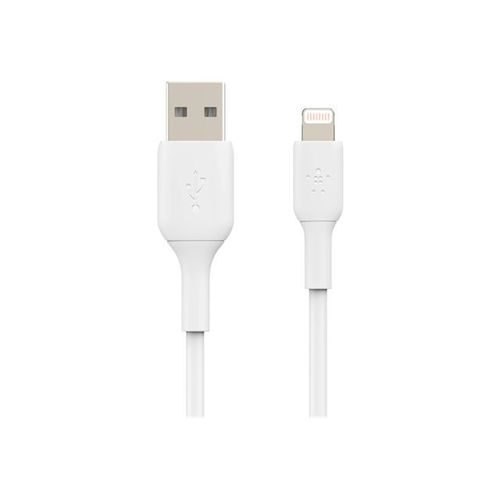 CABLE  CHARGE  USB VERS LIGHTNING MFI 1M BLANC - BELKIN - 4