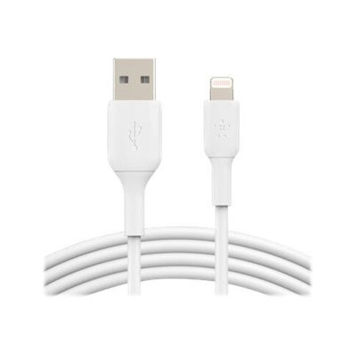 CABLE  CHARGE  USB VERS LIGHTNING MFI 1M BLANC - BELKIN - 2