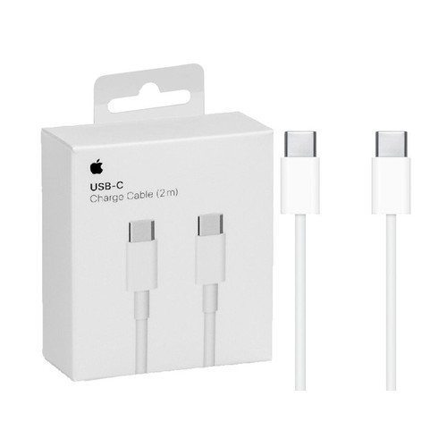 CABLE CHARGE RAPIDE ET SYNCHRO USB-C VERS USB-C 2M - MLL82ZM/A - ORIGINE APPLE - 1
