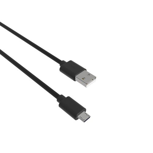 CABLE CHARGE  USB-A VERS MICRO-USB - LONGUEUR  1.5M - NOIR - - 2