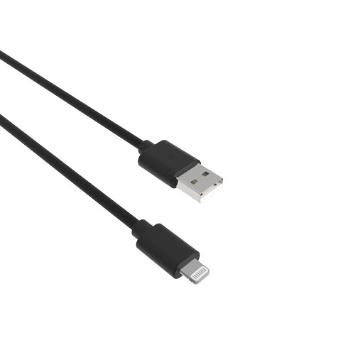 CABLE CHARGE USB-A VERS LIGHTNING - LONGUEUR 1.5M - NOIR - - 2