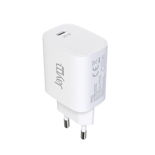 CHARGEUR SECTEUR RAPIDE USB-C 20W PD ET PPS + CABLE - 4