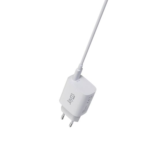 CHARGEUR SECTEUR RAPIDE USB-C 20W PD ET PPS + CABLE - 3