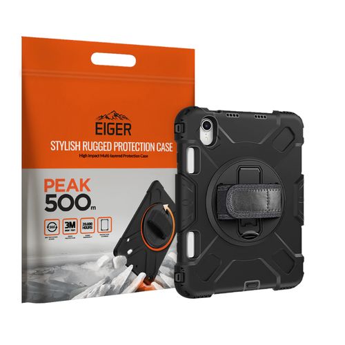 COQUE   AVEC POIGNEE 360 + STAND + BANDOULIERE POUR APPLE IPAD MINI 6 - 1