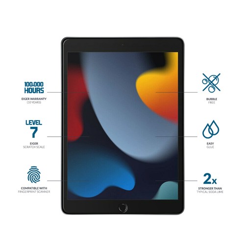VERRE TREMPE PREMIUM POUR APPLE IPAD 10.2 (2019 - 2023) - 2