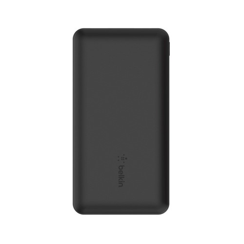 BATTERIE DE SECOURS 10 000 MAH NOIRE AVEC 3 SORTIES 1 USB-C ET 2 USB-A - 4