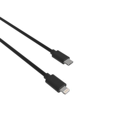 CABLE CHARGE USB-C VERS LIGHTNING PD (27W) - LONGUEUR 1.5M - NOIR - - 4