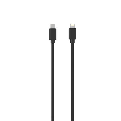 CABLE CHARGE  USB-C VERS LIGHTNING PD (27W) - LONGUEUR 1.5M - NOIR - - 2