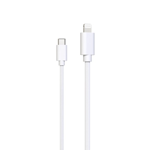 CABLE CHARGE USB-C VERS LIGHTNING PD (27W) - LONGUEUR 1.5M - BLANC - - 2