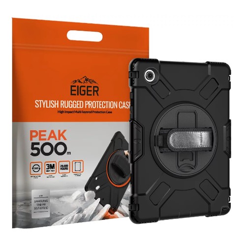 COQUE AVEC POIGNEE 360 + STAND + BANDOUILLERE POUR SAMSUNG GALAXY TAB - 1