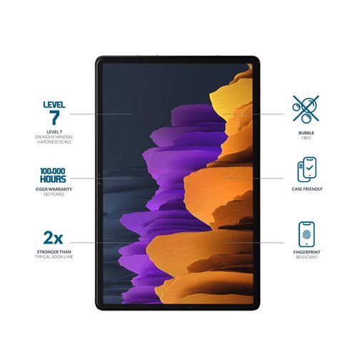 VERRE TREMPE PREMIUM POUR SAMSUNG GALAXY TAB S7+ / S7 FE / S8+ / S9+ / S9 FE+ / S10+ - 2