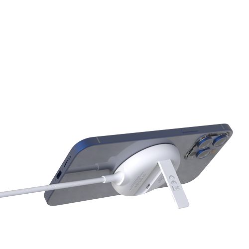 CHARGEUR PAD A INDUCTION RAPIDE QI 15W - AIMANTÉ  AVEC FONCTION STAND - 6
