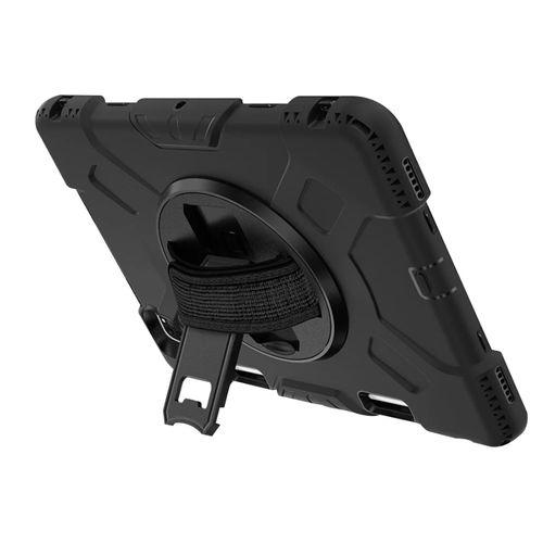 COQUE   AVEC POIGNEE 360 + STAND + BANDOUILLERE POUR APPLE IPAD - 5