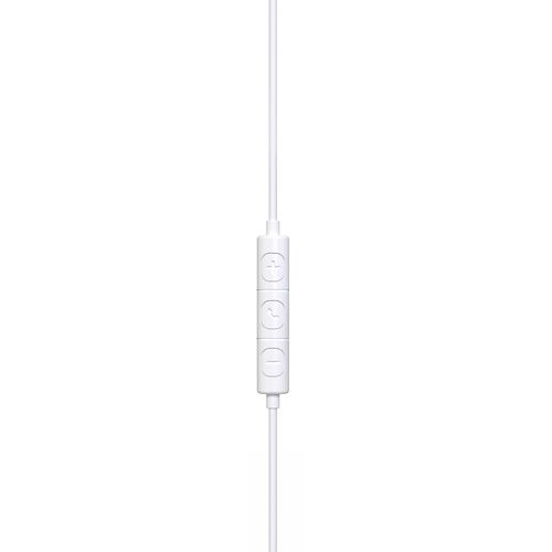 KIT PIETON ECOUTEURS CLASSIQUES TYPE-C + TELECOMMANDE + MICRO BLANC - JAYM® - 3
