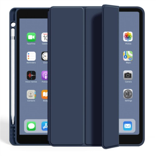 ETUI FOLIO BLEU RENFORCE POUR APPLE IPAD MINI 6 (2021-2023) / MINI 7 (2024) - 1