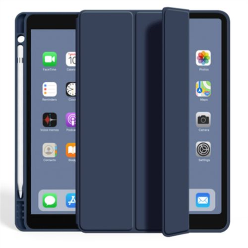 ETUI FOLIO BLEU  RENFORCE POUR APPLE IPAD MINI 6 (2021-2023) / MINI 7 (2024) - 1