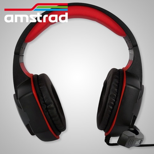 CASQUE AUDIO PRO GAMER 40MM ROUGE - 2