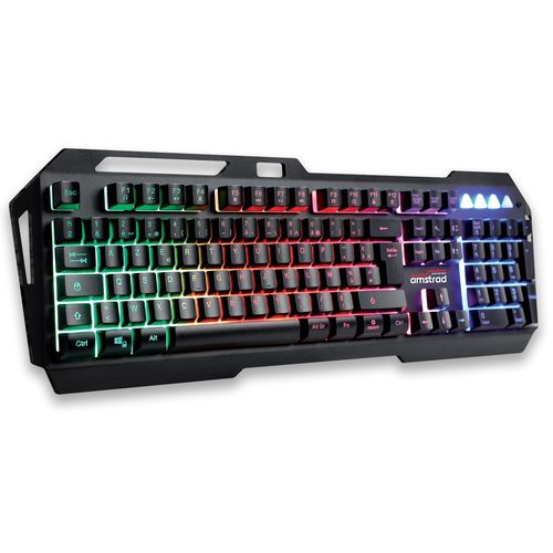 CLAVIER AZERTY PRO GAMER AVEC RETROECLAIRAGE - 1