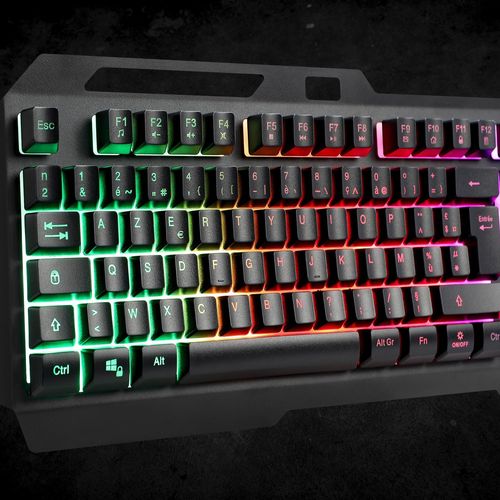 CLAVIER AZERTY PRO GAMER AVEC RETROECLAIRAGE - 2