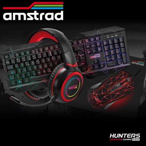PACK PRO GAMER HUNTERS 5 PIECES AMSTRAD - 5