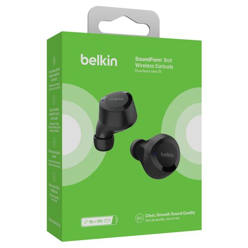 ECOUTEURS  PREMIUM SOUNDFORM BOLT - LONGUE AUTONOMIE - BLANCS - BELKIN - 3