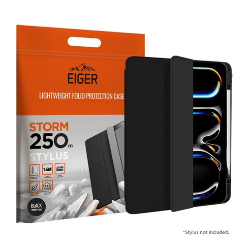 ETUI FOLIO NOIR  RENFORCÉ POUR APPLE IPAD 10.2 (2019 - 2023) - EIGER® - 2