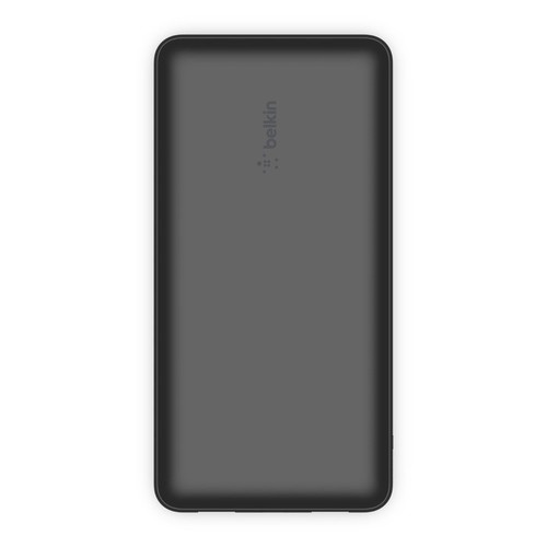 BATTERIE DE SECOURS 20 000 MAH NOIRE AVEC 3 SORTIES 1 USB-C ET 2 USB-A - 4