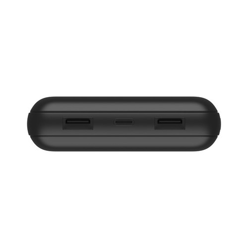 BATTERIE DE SECOURS 20 000 MAH NOIRE AVEC 3 SORTIES 1 USB-C ET 2 USB-A - 6