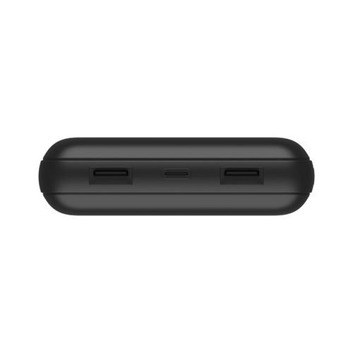 BATTERIE DE SECOURS 20 000 MAH NOIRE AVEC 3 SORTIES 1 USB-C ET 2 USB-A - 6