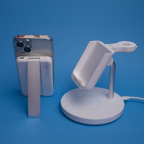 STATION DE RECHARGE INDUCTION 4-EN-1 15W : IPHONE + AIRPODS + WATCH + BATTERIE DE SECOURS - 10