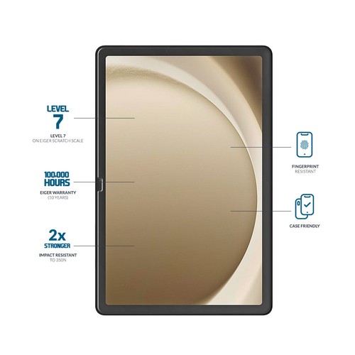 VERRE TREMPE PREMIUM POUR SAMSUNG GALAXY TAB A9+ - 2