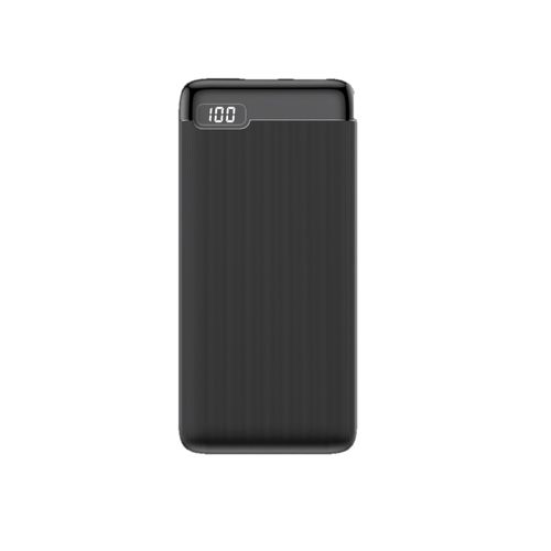 BATTERIE DE SECOURS 10.000 MAH PREMIUM AVEC AFFICHAGE DIGITAL - 2 USB-A OUT + 1 USB-C IN / OUT - 1