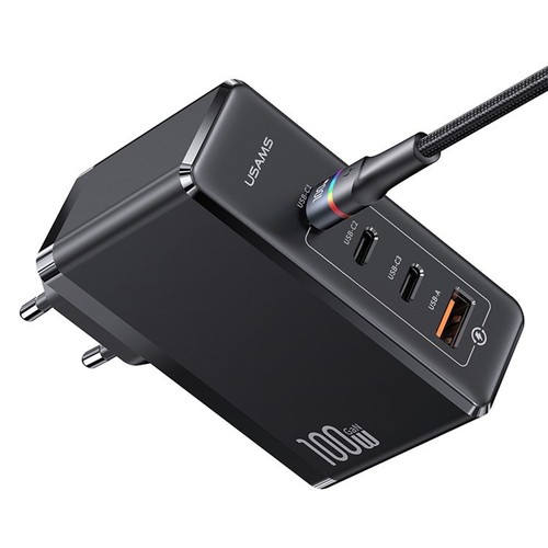CHARGEUR SECTEUR ULTRA-RAPIDE USB-C 100W NOIR - 3
