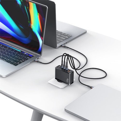 CHARGEUR SECTEUR ULTRA-RAPIDE USB-C 100W NOIR - 6