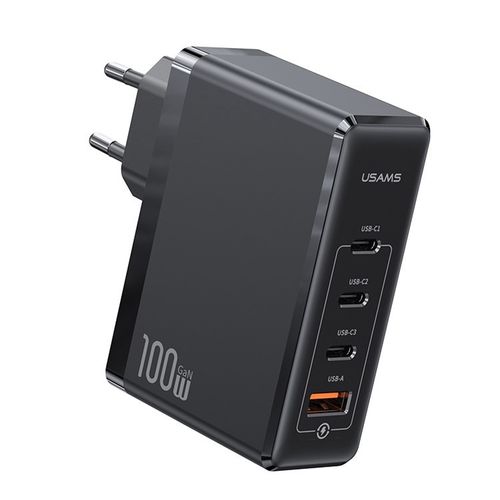 CHARGEUR SECTEUR ULTRA-RAPIDE USB-C 100W  NOIR - 1