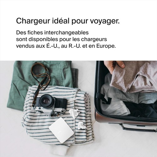 CHARGEUR SECTEUR ULTRA-RAPIDE USB-C 140W BLANC - 8