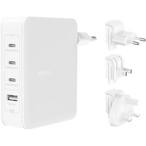 CHARGEUR SECTEUR ULTRA-RAPIDE USB-C 140W BLANC - 1