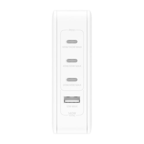 CHARGEUR SECTEUR ULTRA-RAPIDE USB-C 140W  BLANC - 2