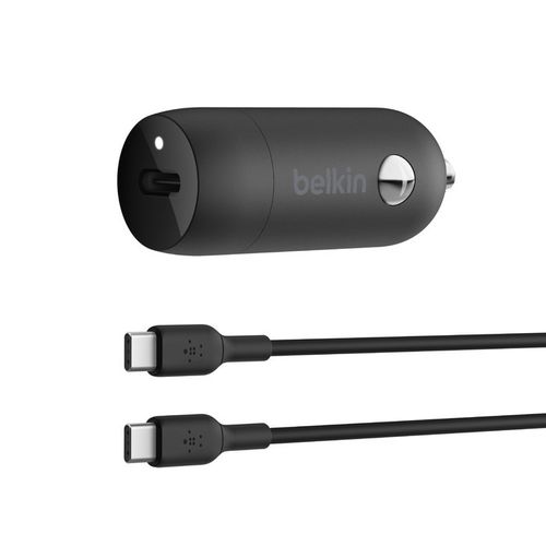 CHARGEUR VOITURE RAPIDE USB-C 30W PD ET PPS + CABLE - 2