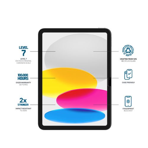 VERRE TREMPE PREMIUM POUR APPLE IPAD 10.9 pouces (2023) / 11 pouces (2025) - 2