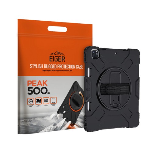 COQUE AVEC POIGNEE 360 + STAND + BANDOULIERE POUR APPLE IPAD AIR 13 - 1
