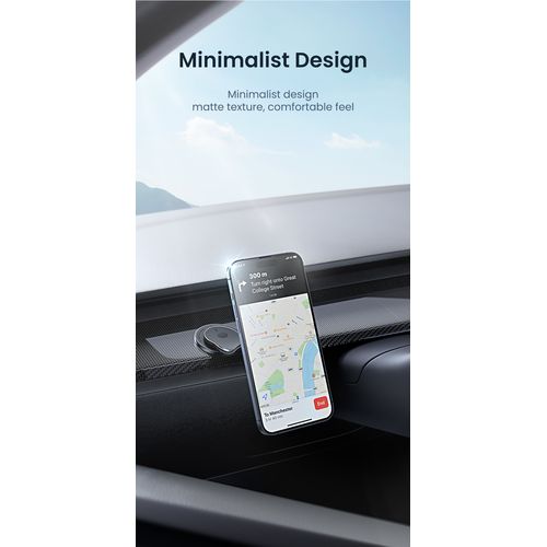 SUPPORT VOITURE UNIVERSEL MAGNETIQUE MAGSAFE - AVEC FIXATION FLEXIBLE AUTOCOLLANTE - 9