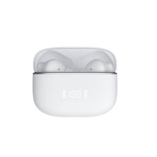 ECOUTEURS  - NOISE CANCELLING ACTIF (ANC) - INTRA AURICULAIRES - AFFICHAGE DIGITAL - BLUETOOTH 5.3 - BLANCS - JAYM® - 6