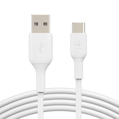 CABLE CHARGE USB VERS USB-C 2M BLANC - BELKIN - 1